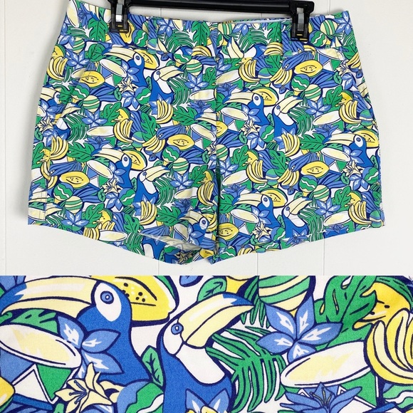 Vineyard Vines Pants - Vineyard Vines Toucan Banana Print Shorts Sz. 6